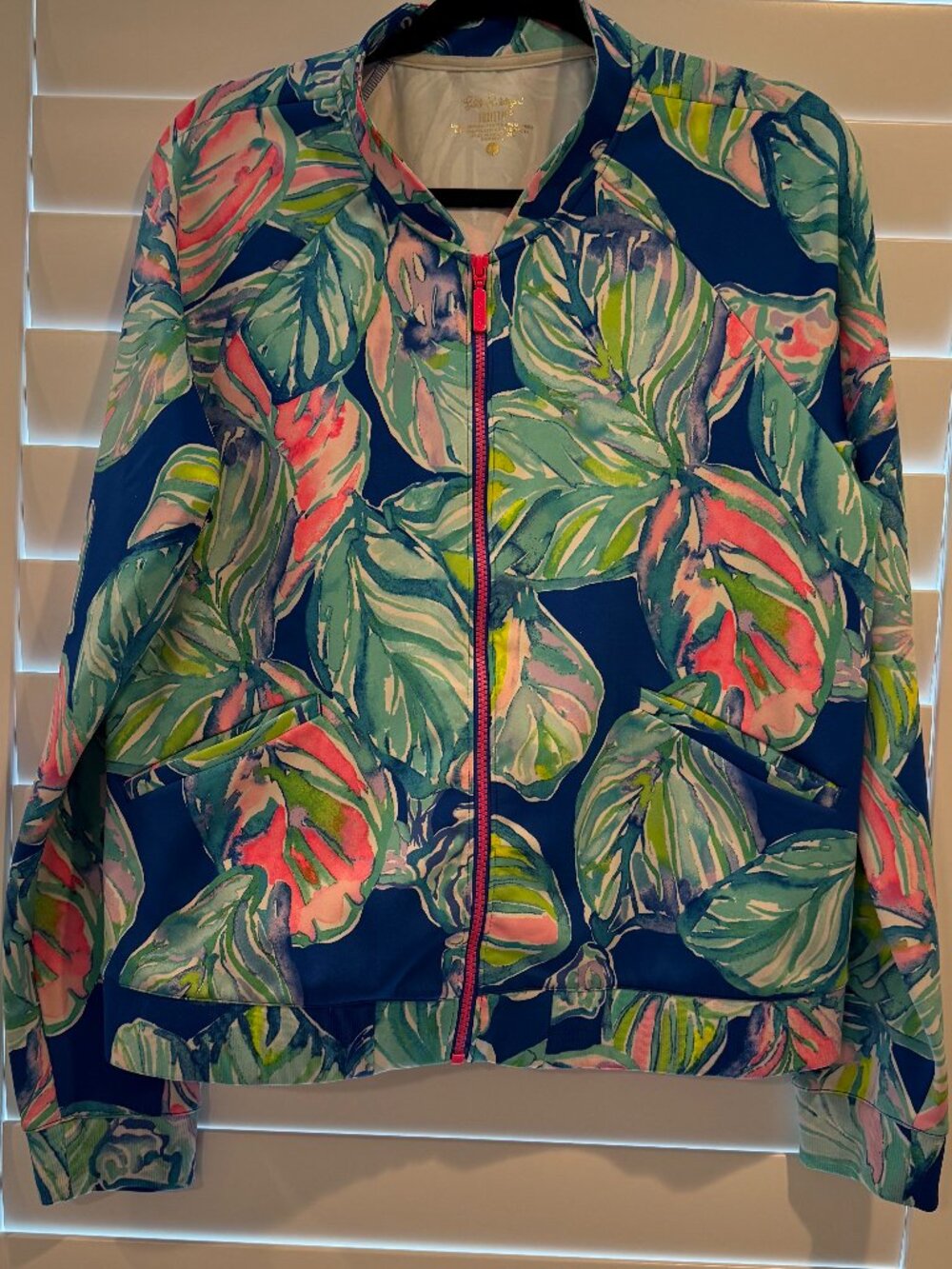 Lilly Pulitzer - XL - Luxletic - Multi Color - Bomber Jacket - GUC - RARE